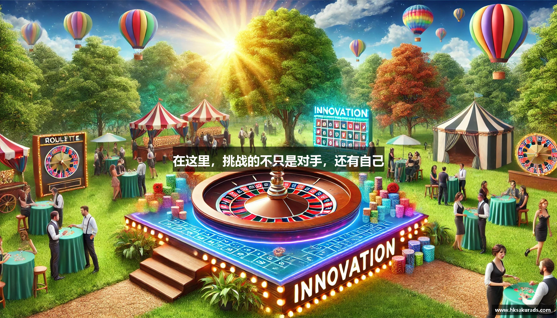 在这里，挑战的不只是对手，还有自己